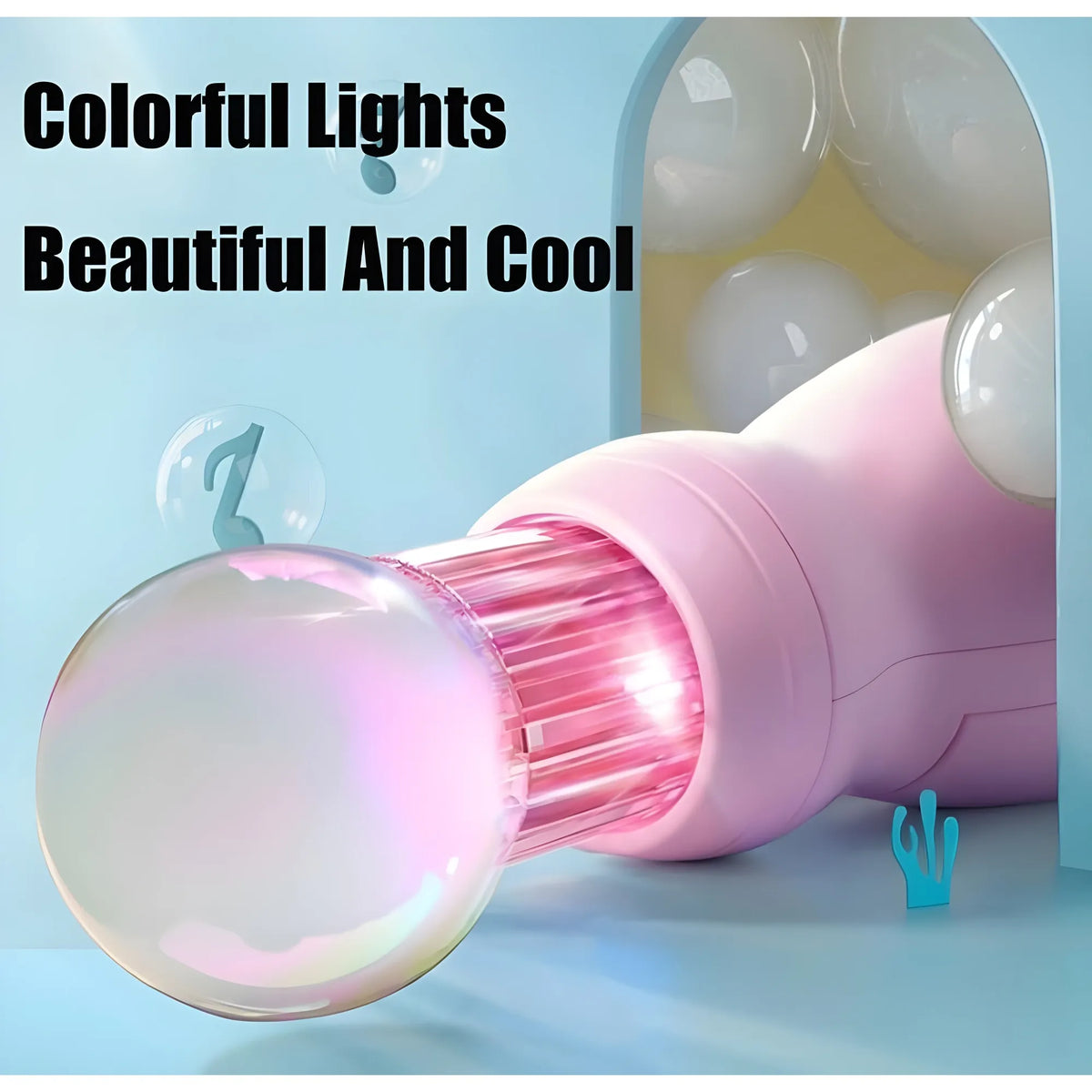 Prism Essential Plastic Fog Bubble Machine
