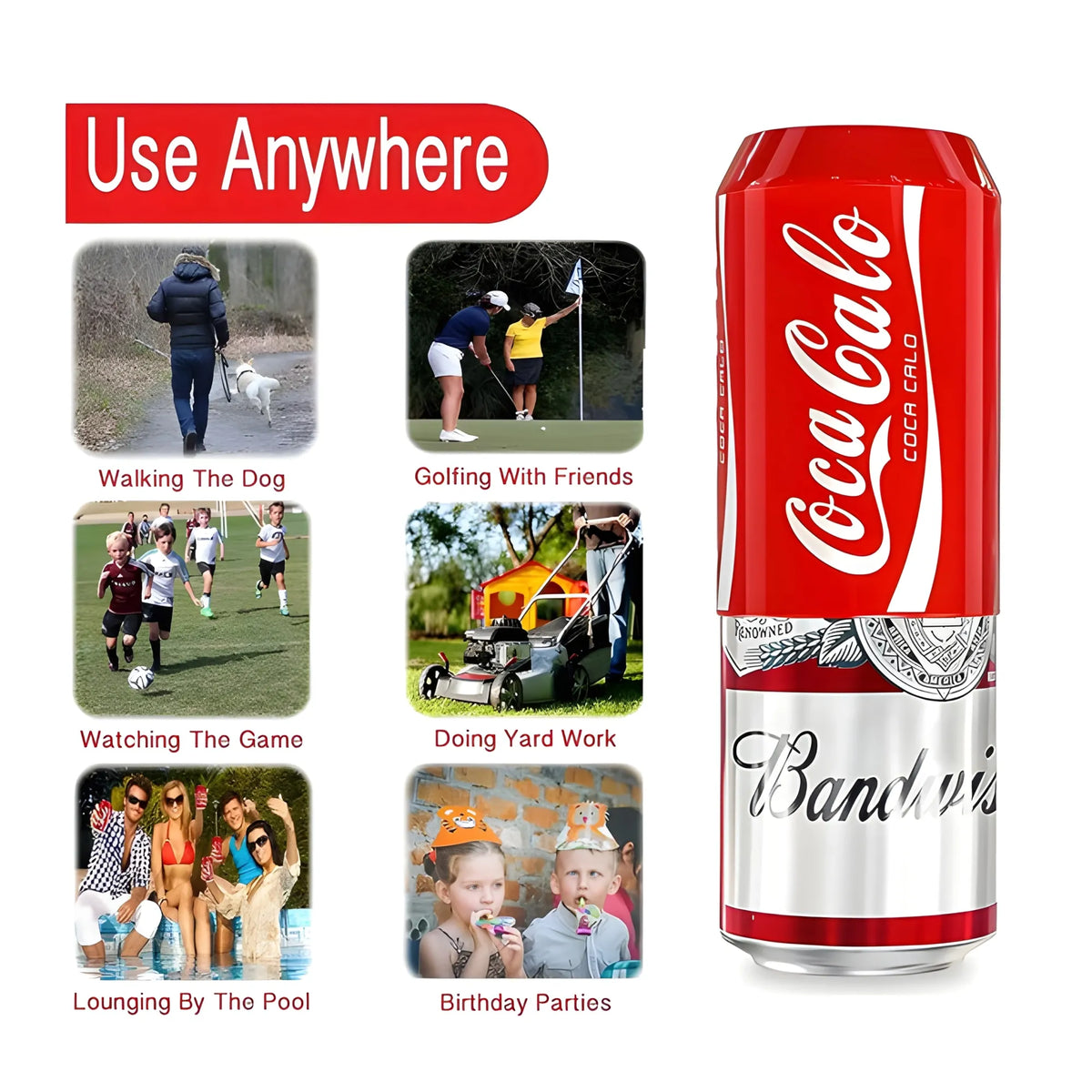 Ruby Essential Beer Can Cover