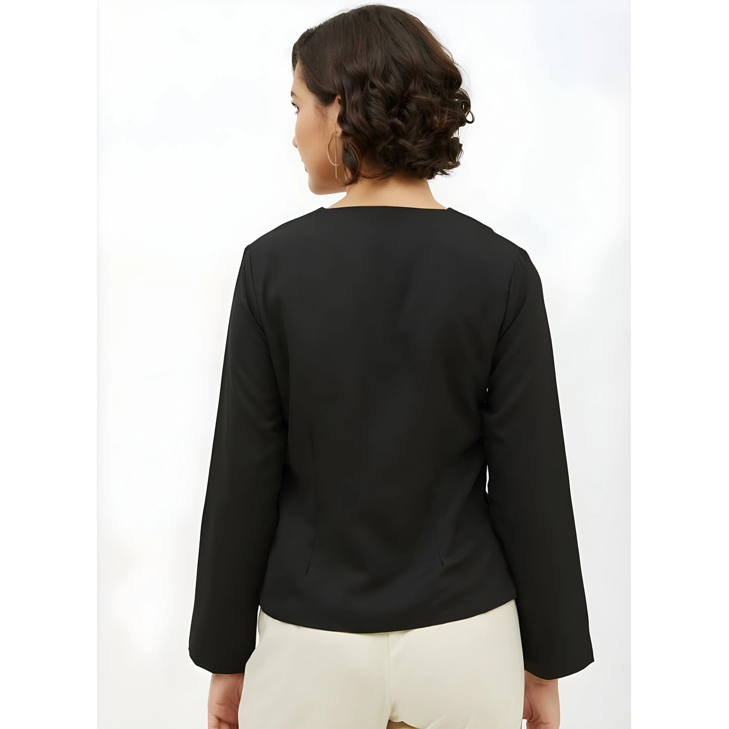 Ruffle Asymmetrical Top