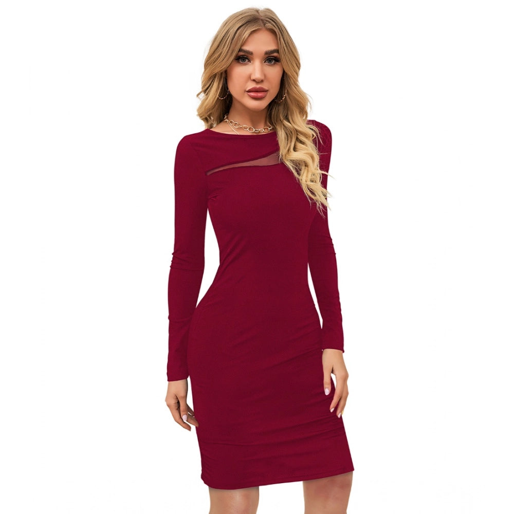 Maroon Dress 3 - Navura