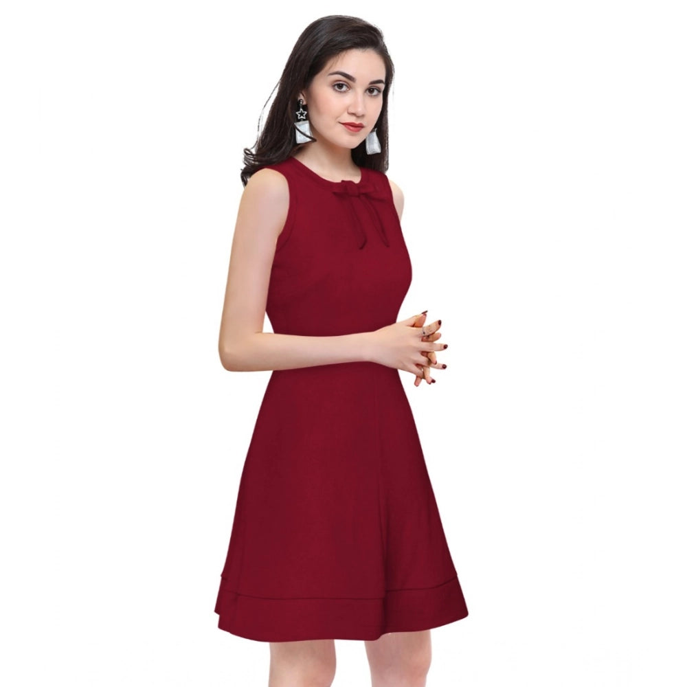 Maroon Dress 11 - Navura