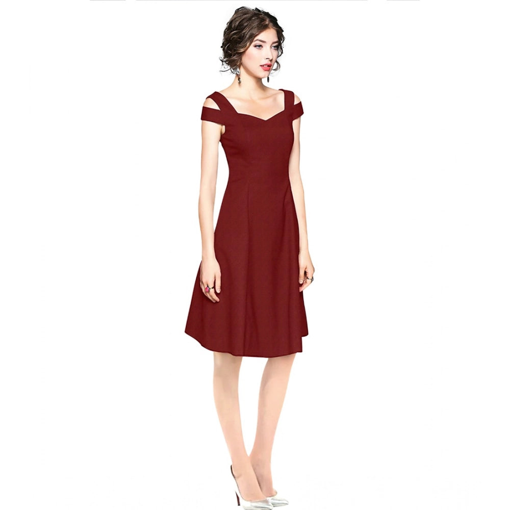 Maroon Dress 10 - Navura