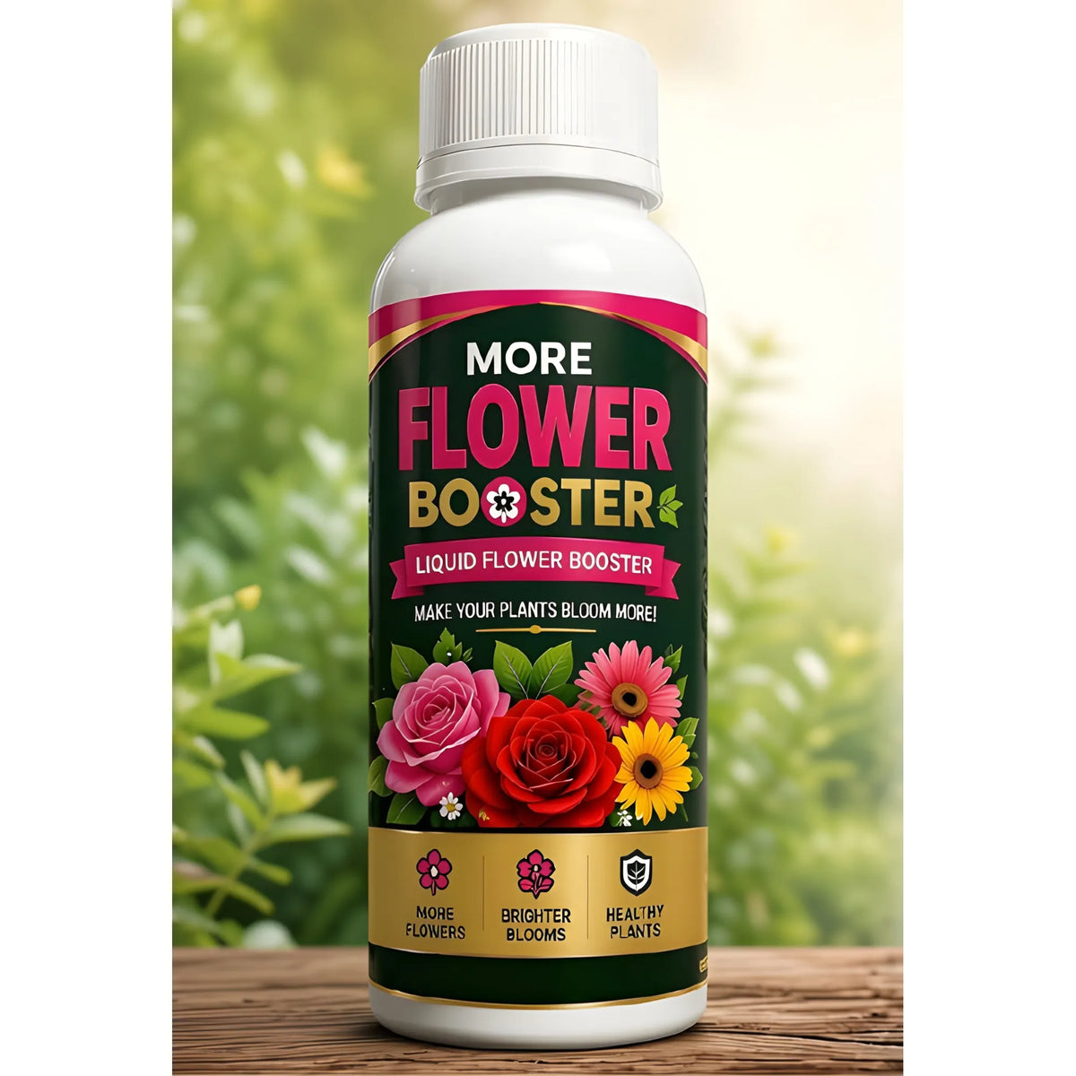 Signature Essential Pack of 2 Flower Growth Booster Liquid Fertilizer Bottles - 100 ML