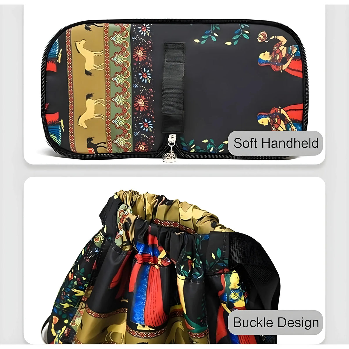 Prism Nylon-Polyester Printed Backpack