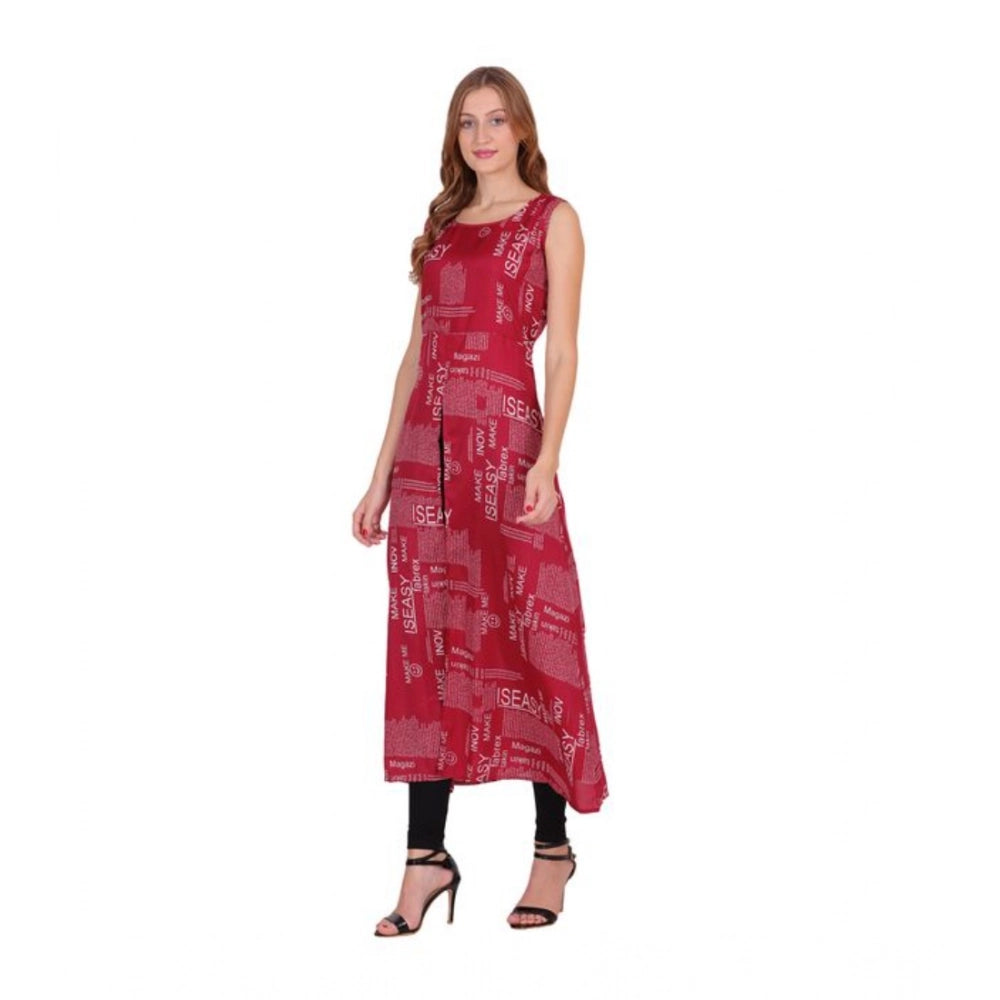 Maroon Dress 19 - Navura