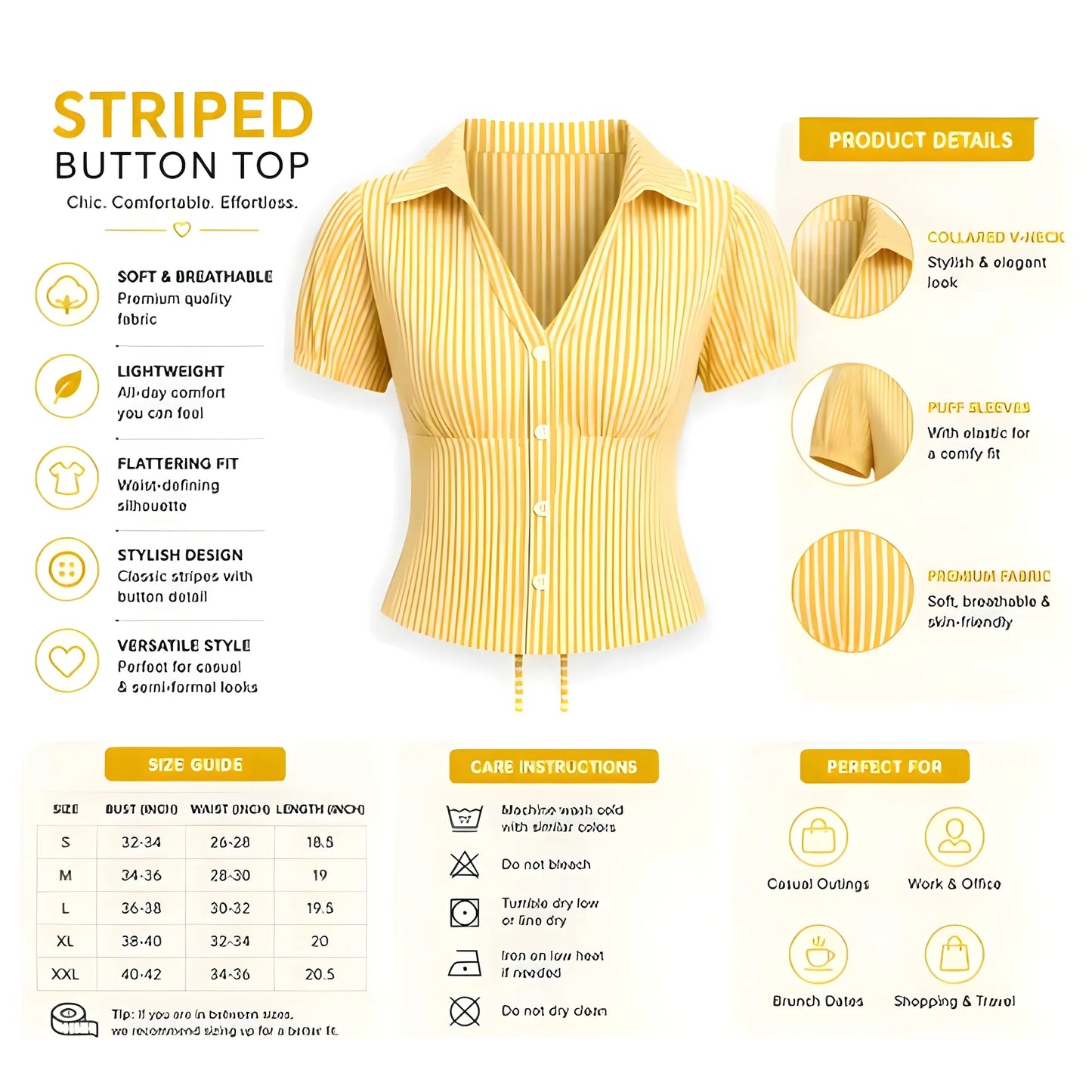 Kara Solid Top