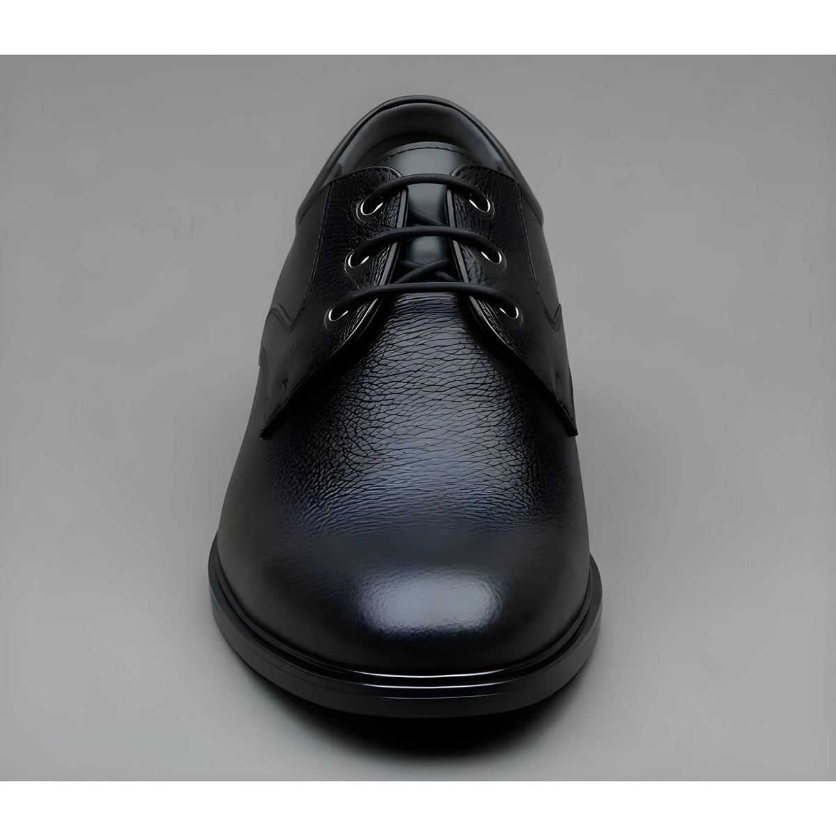 Onyx Men's Synthetic Leather Solid Lace-Up Formal Shoes