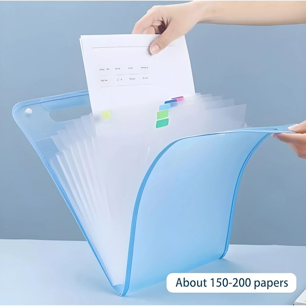 Prism Essential 13 Layer A4 Paper File Folder