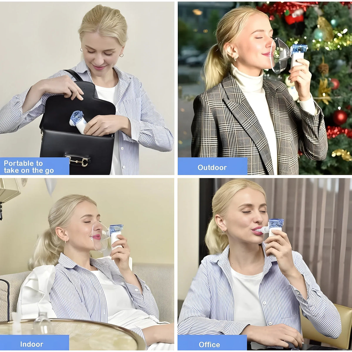 Prism Essential Mini Portable Mesh Nebulizer