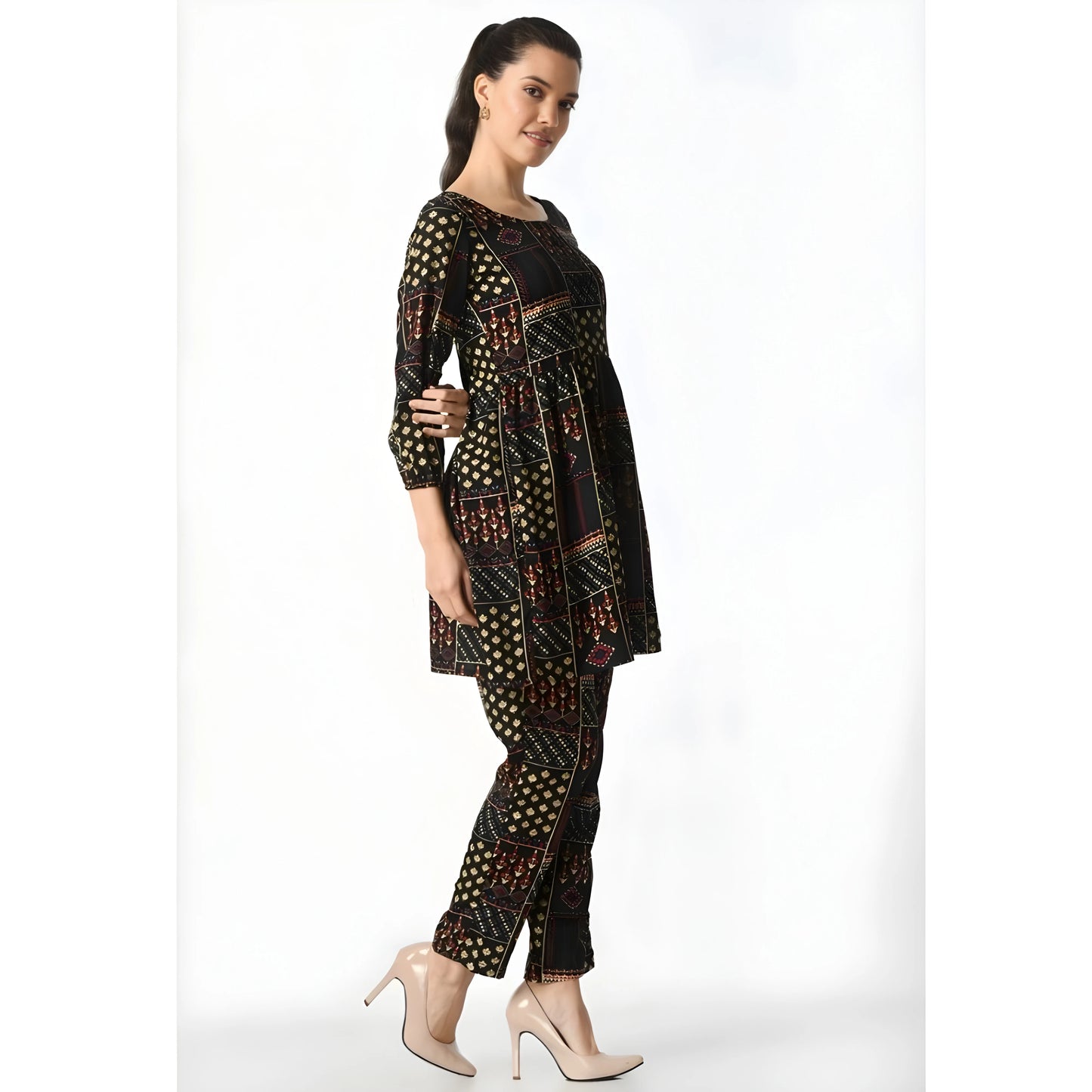 Bianca Printed Dress