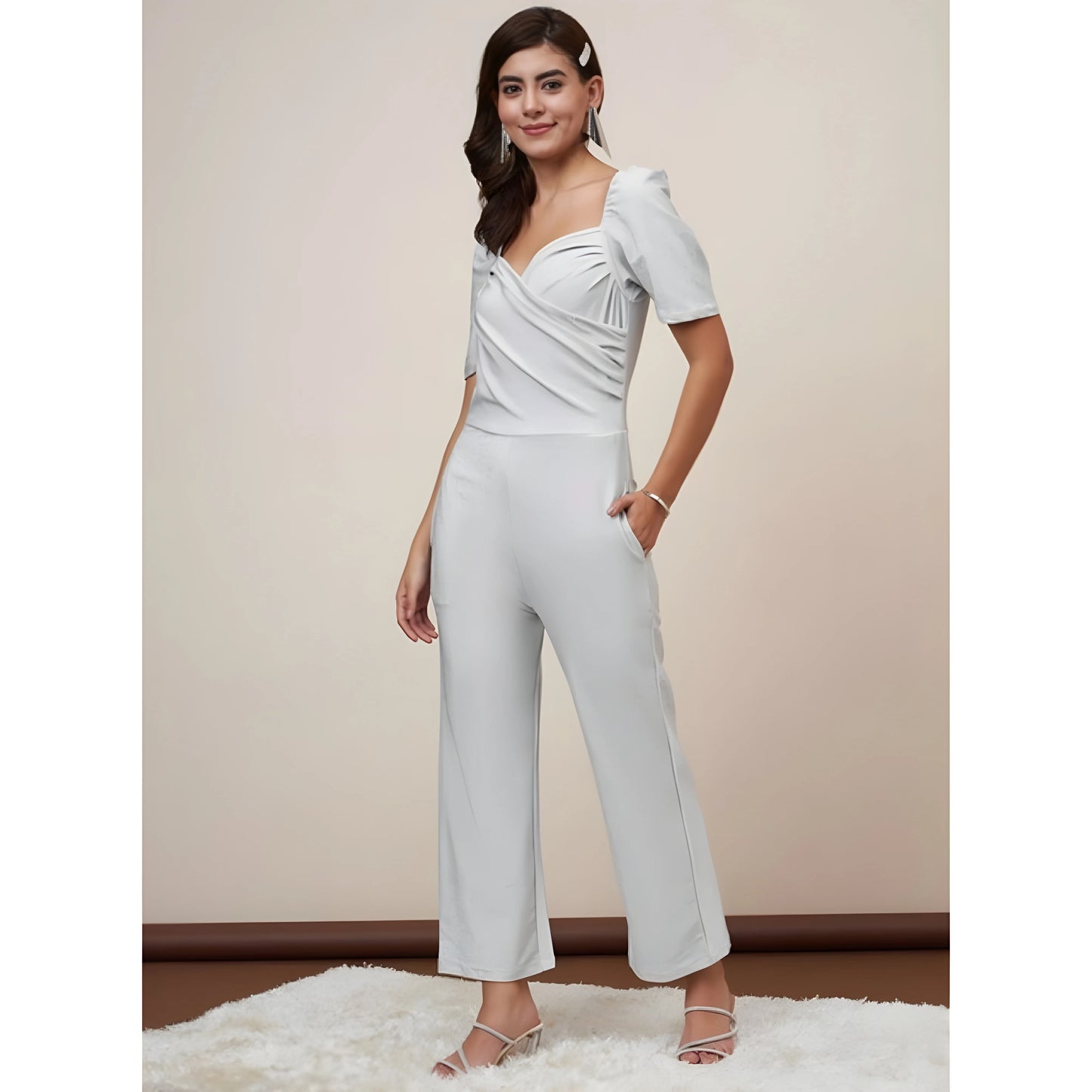 Nalia Self Design Jumpsuit