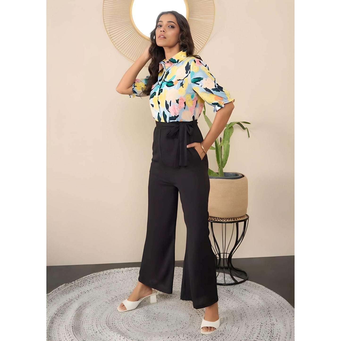 Vera Floral Jumpsuit