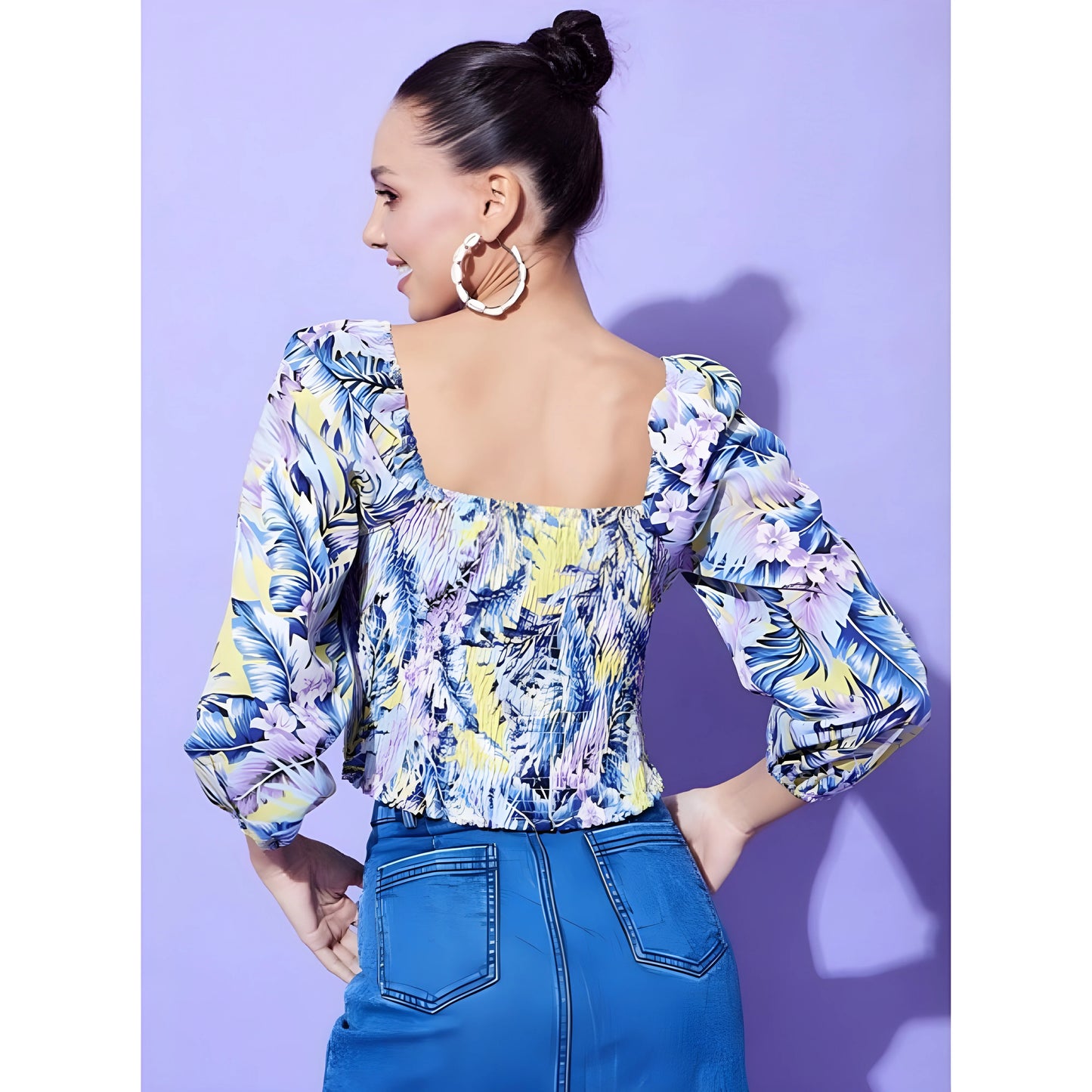 Patch Floral Top