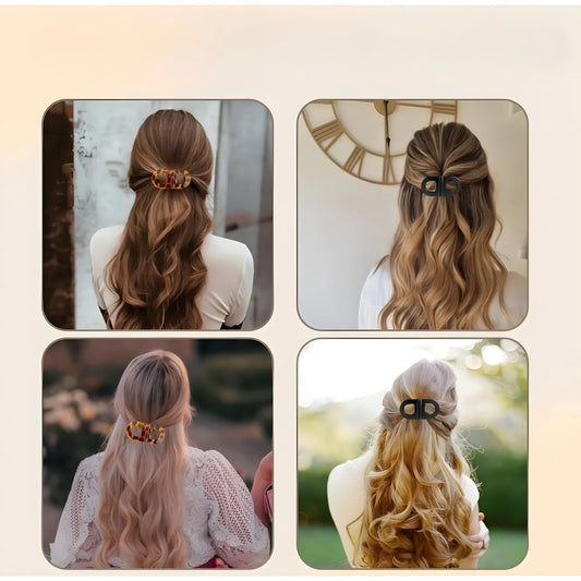 Plastic Magnetic Hair Clip (Multicolor)