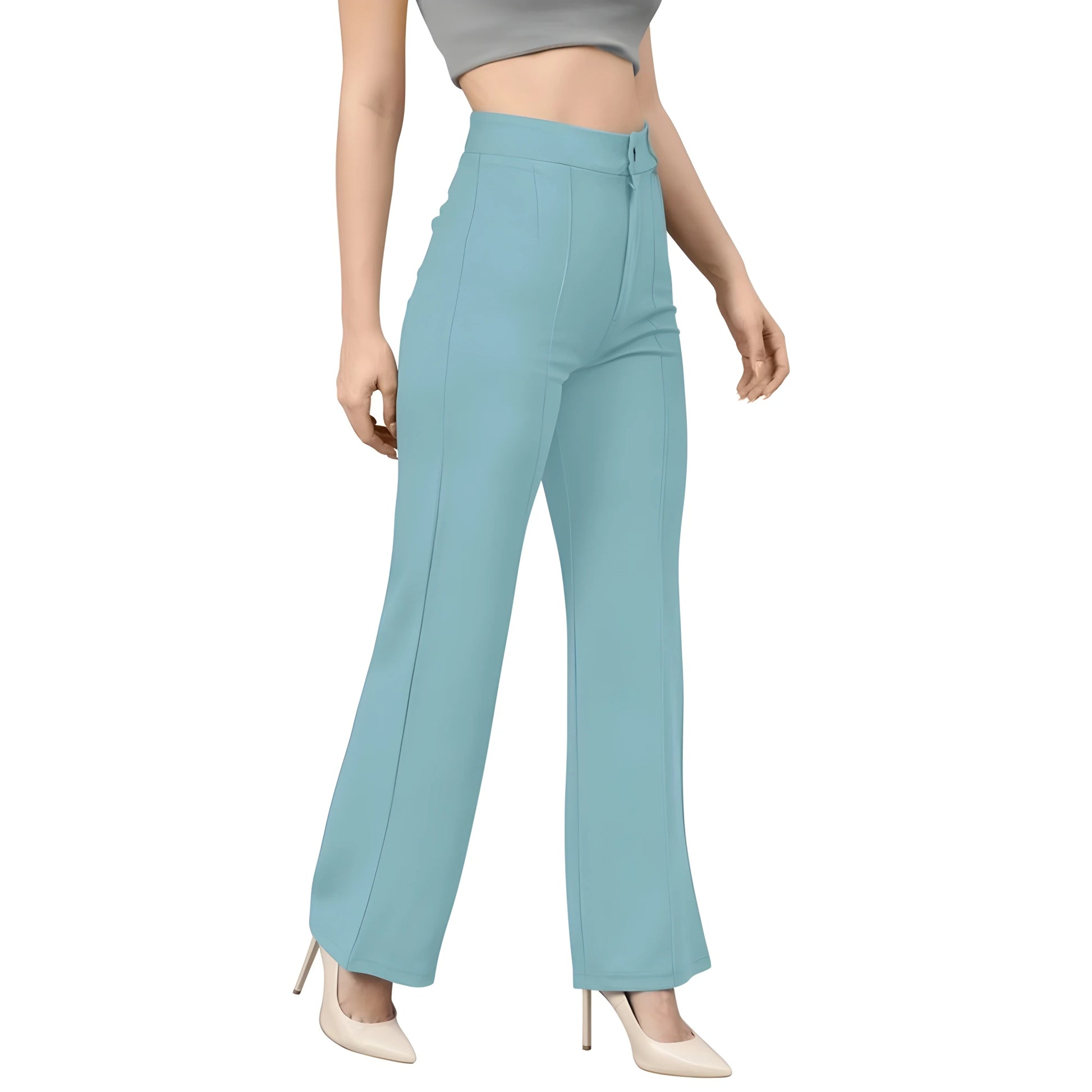 Luna Cow Pattern Trousers