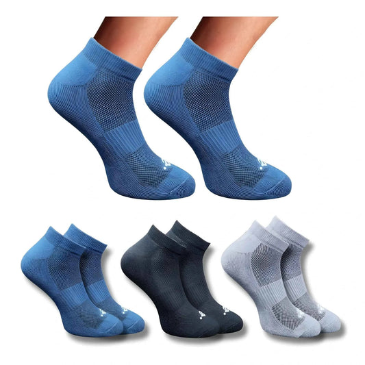 Ishara _Pair Set Unisex Casual Cotton Printed Low Cut Socks