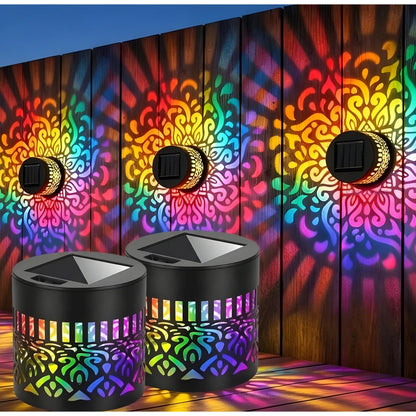 Prism The U Metal Solar Mandala Lights