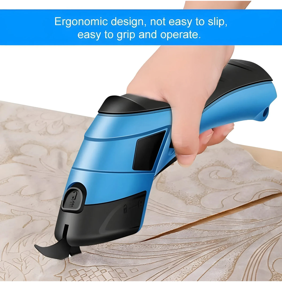 Onyx Essential Plastic Cordless Electric Scissor