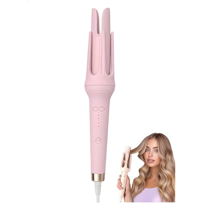 Rose Essential Plastic-Stainless Steel Automatic Hair Curler