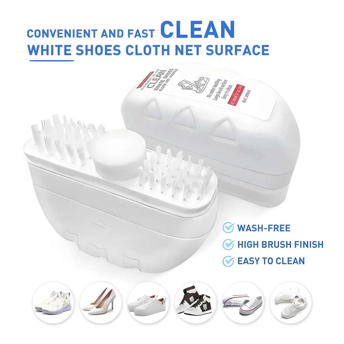 Onyx Essential 2 in 1 Shoe Cleaning Brush
