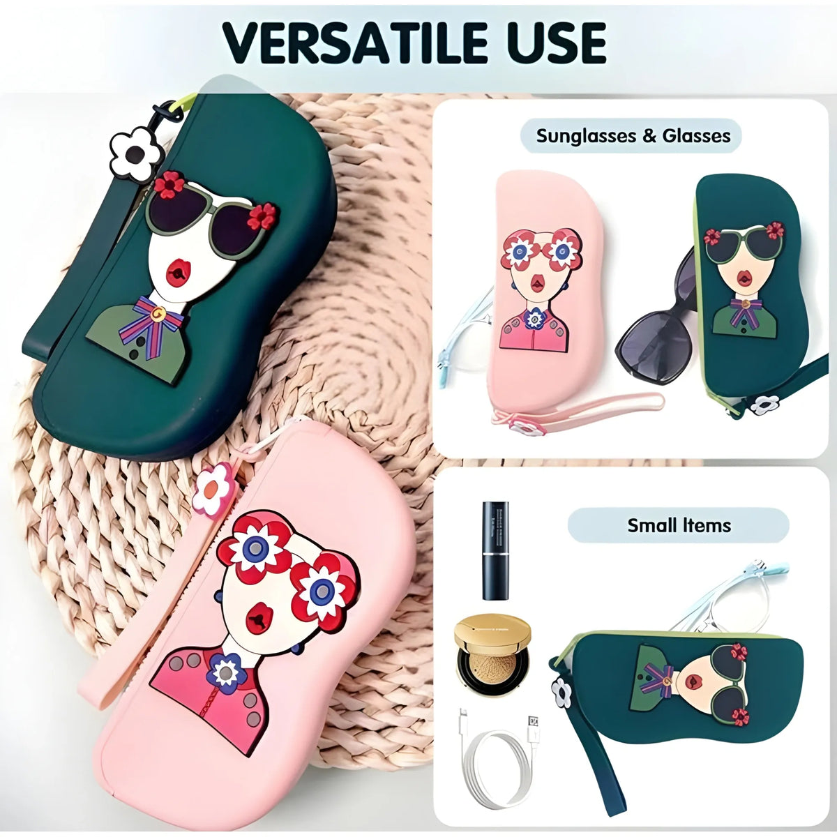 Prism Essential Silicone Cute Sunglass Case