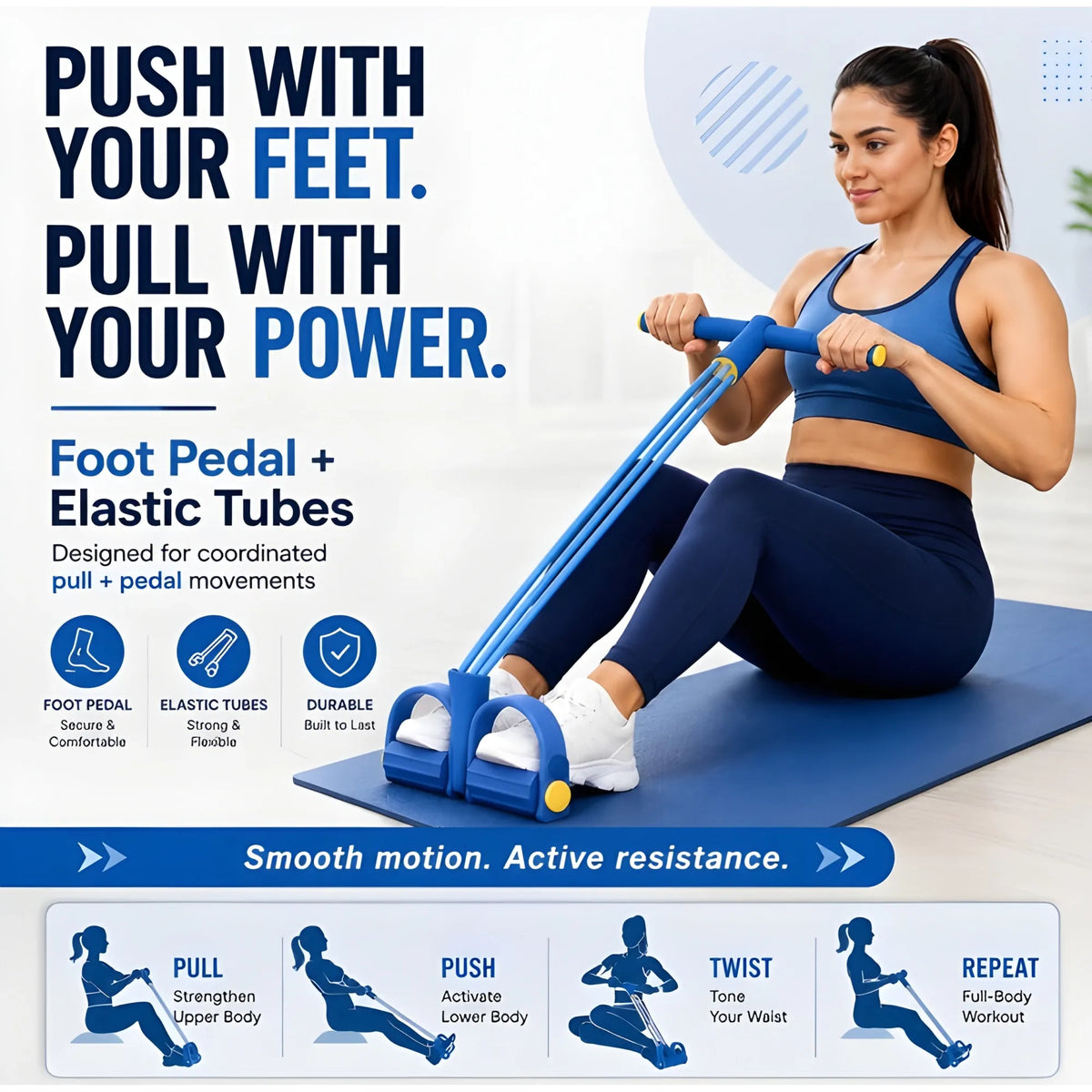 Sapphire Essential Natural Rubber Pull Reducer Training Bands