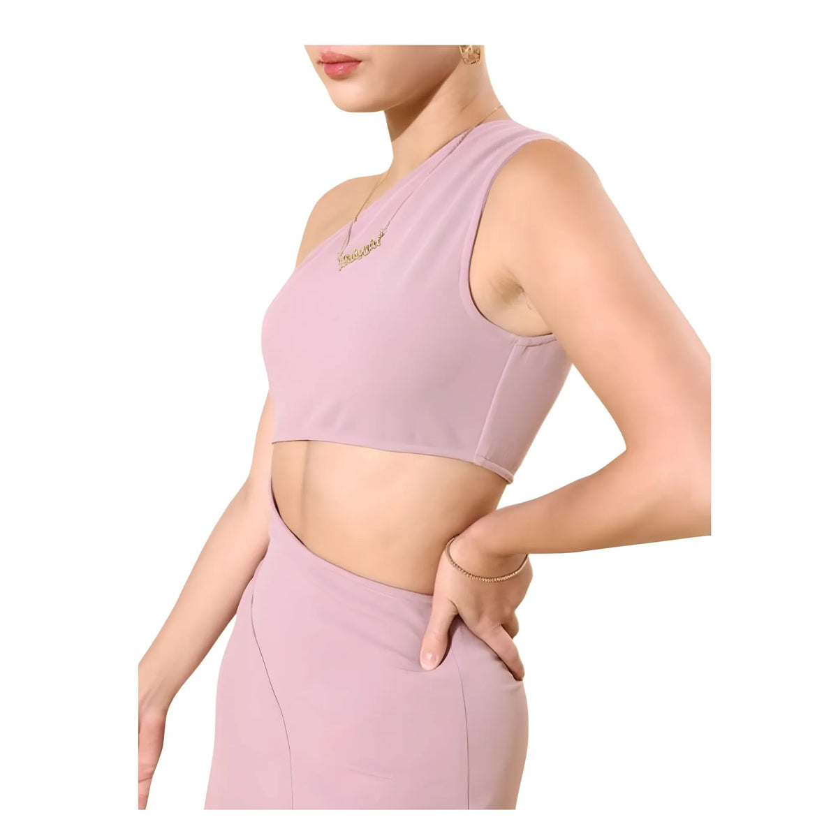 Women's Polyester Lycra Solid Sleeveless Dress (lavender) | Women Signature Collection