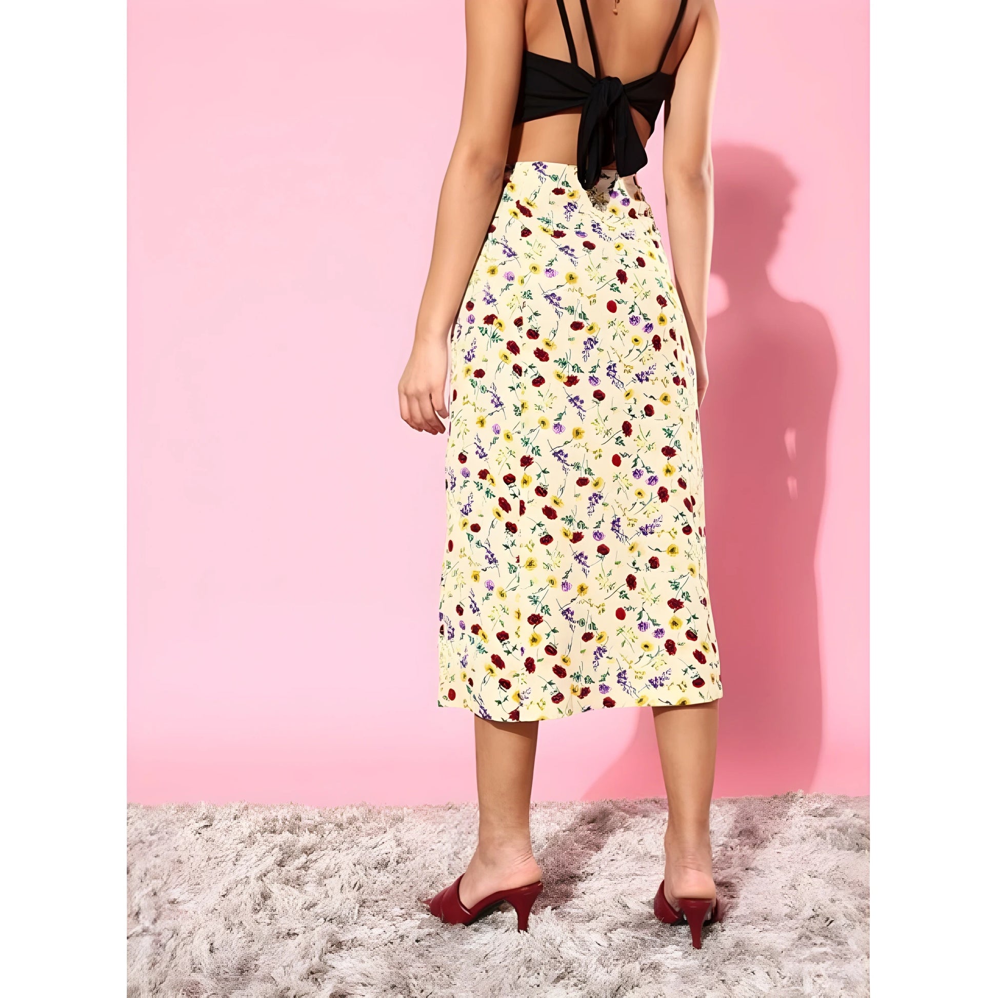 Nara Floral Skirt