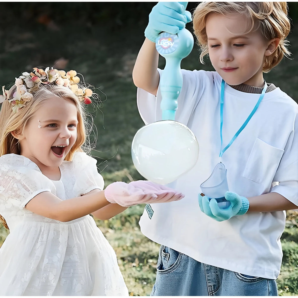 Prism Essential Plastic Fog Bubble Machine