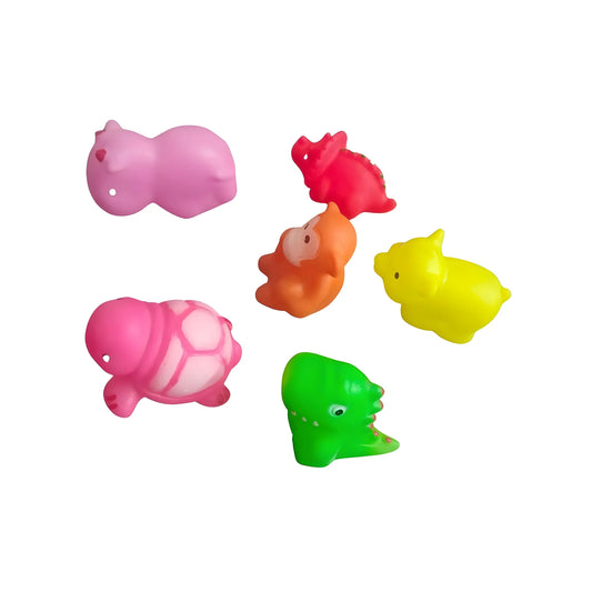 Small Size Animal Chu Chu Toys |   Rubber  |   Toys| 6+ Months