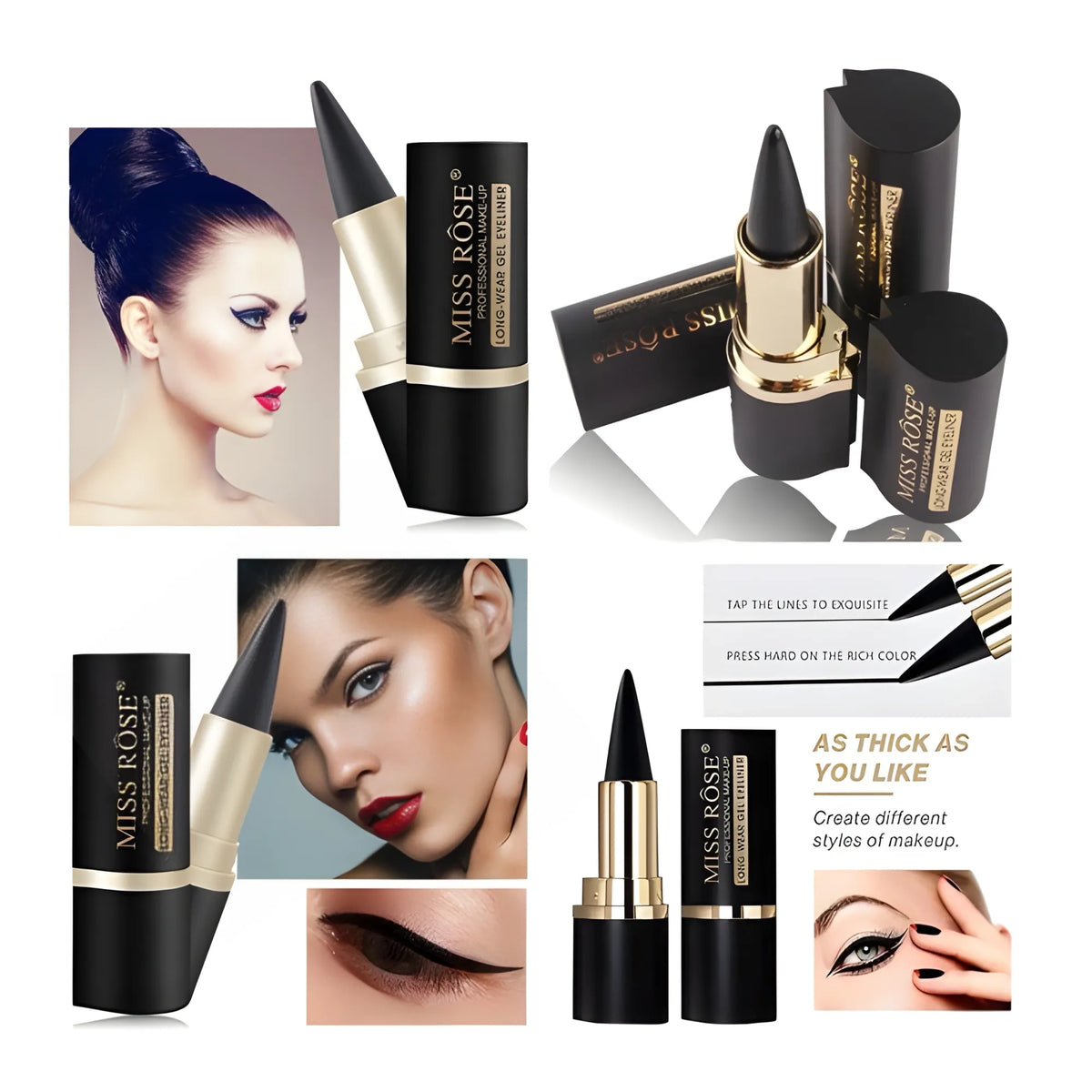 Onyx Essential Plastic Eyeliner Pencil