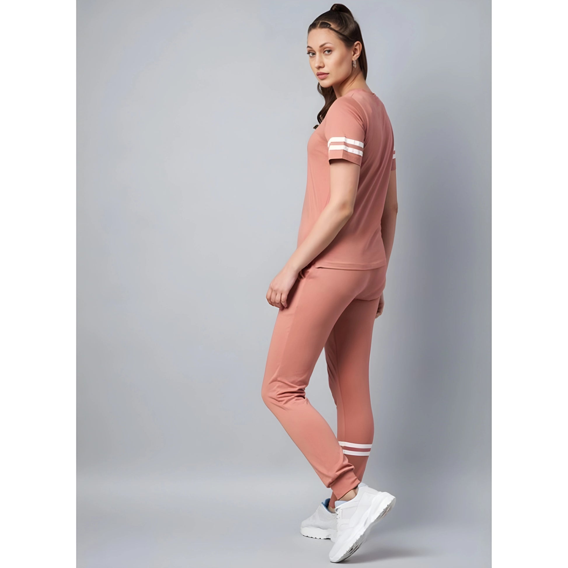 Zelia Striped Bottom Wear