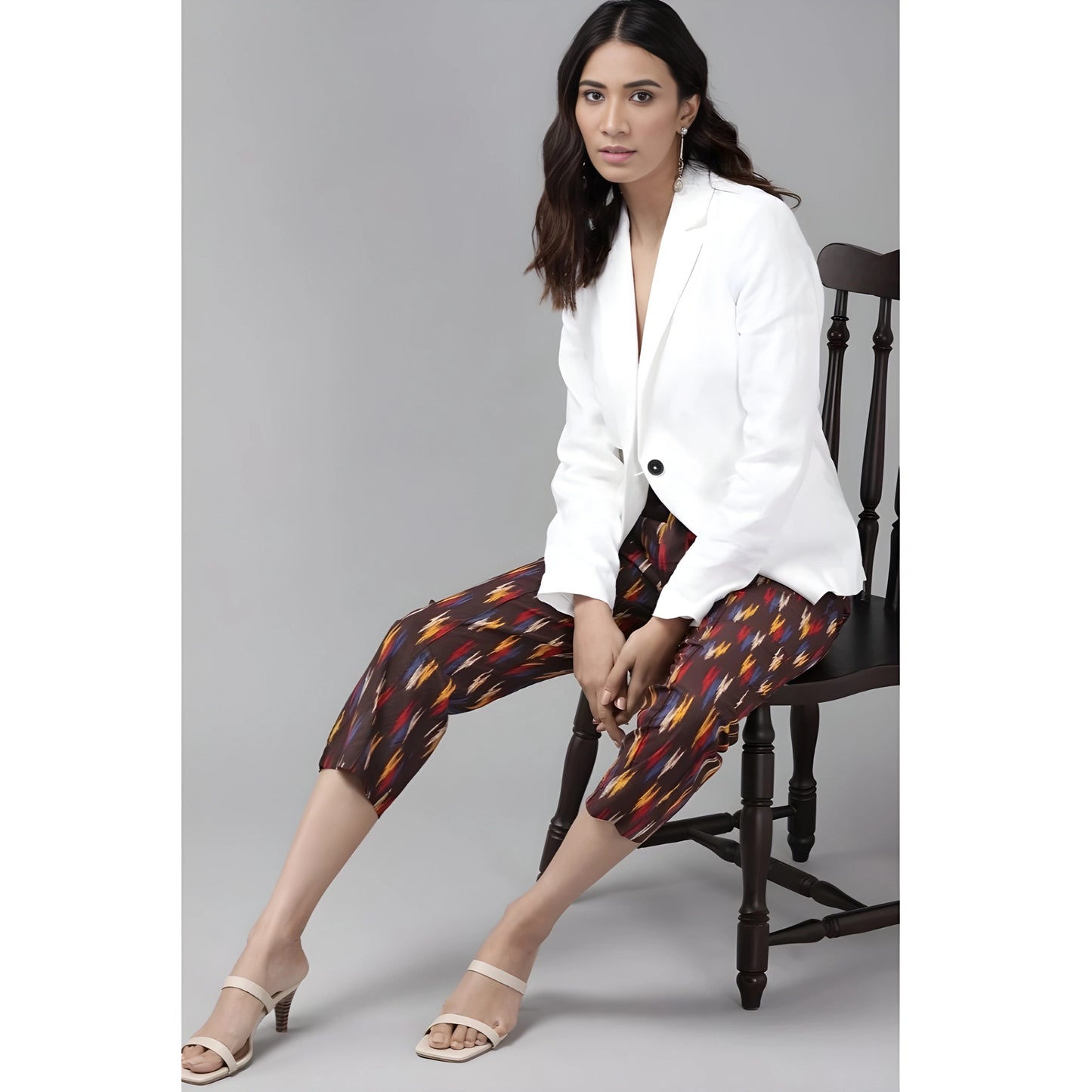Sera Printed Trousers