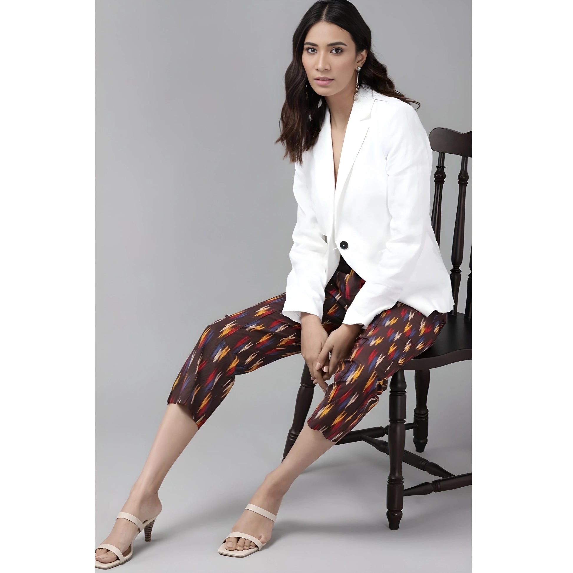Sera Printed Trousers