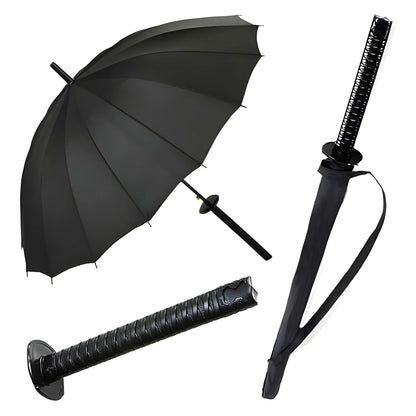Onyx Essential Metal-Plastic Katana Umbrella