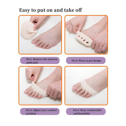 Sand Essential Pack of 2 Honeycomb Fabric Forefoot Pads