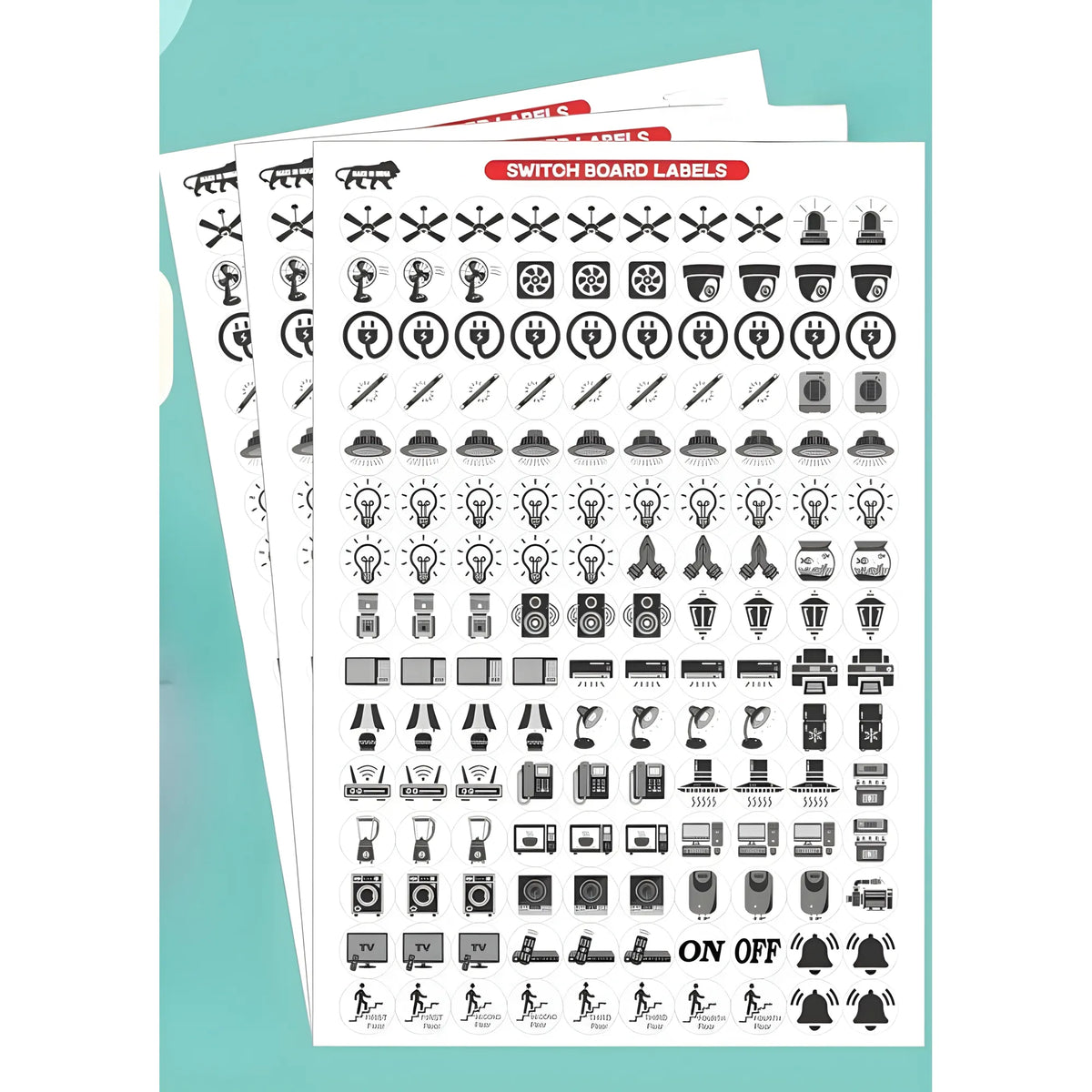 Onyx Essential Pack of 2 Switch Board Sticker