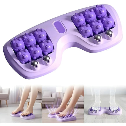 Amethyst Essential Portable Double Foot Massage Roller
