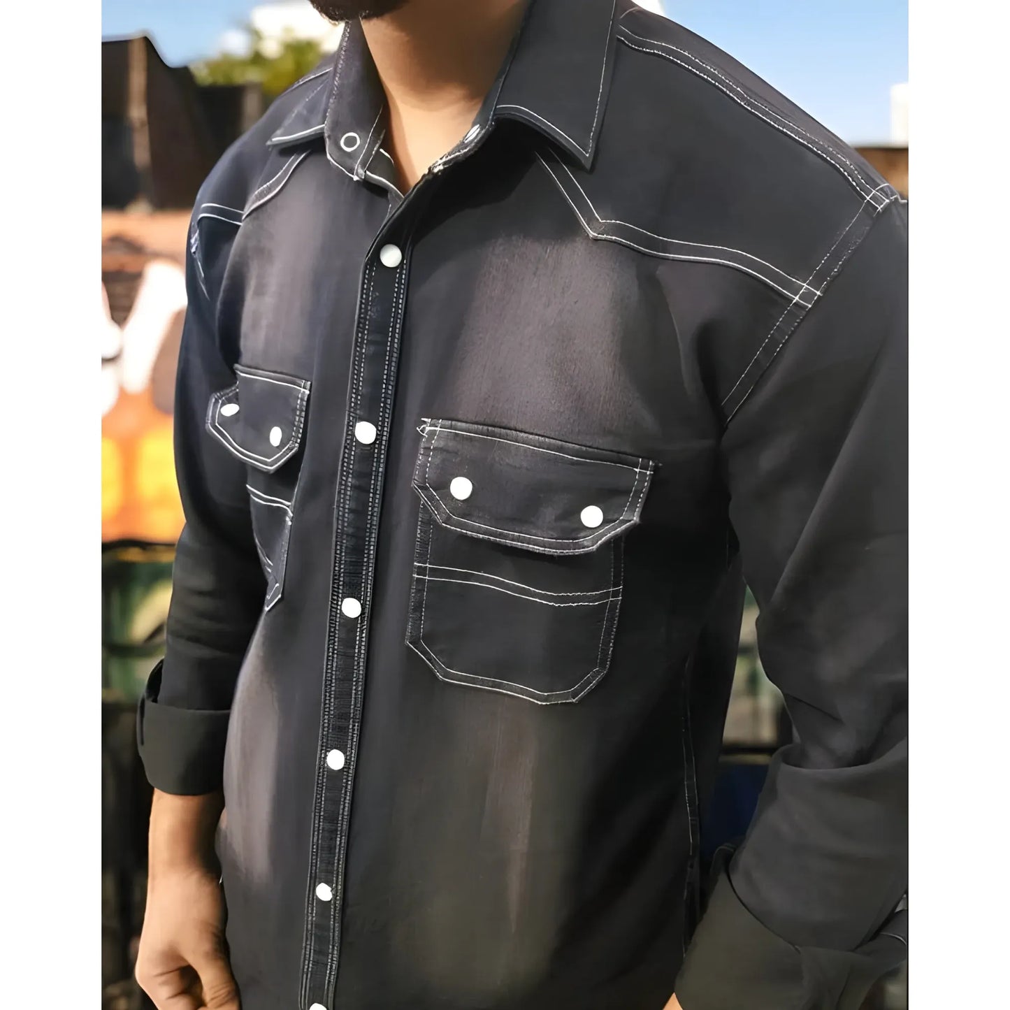 Caspian Dyed/ Washed Shirt