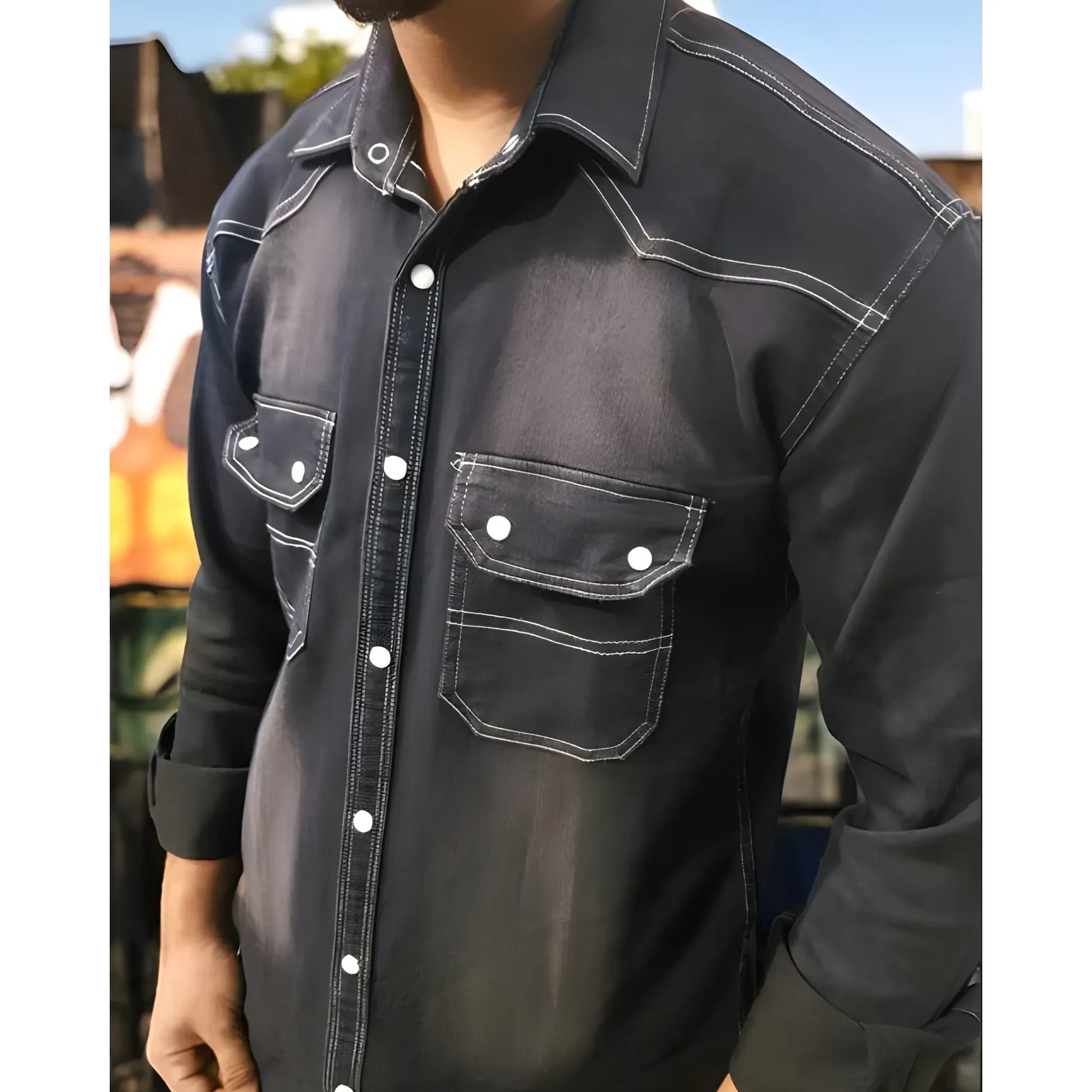 Caspian Dyed/ Washed Shirt