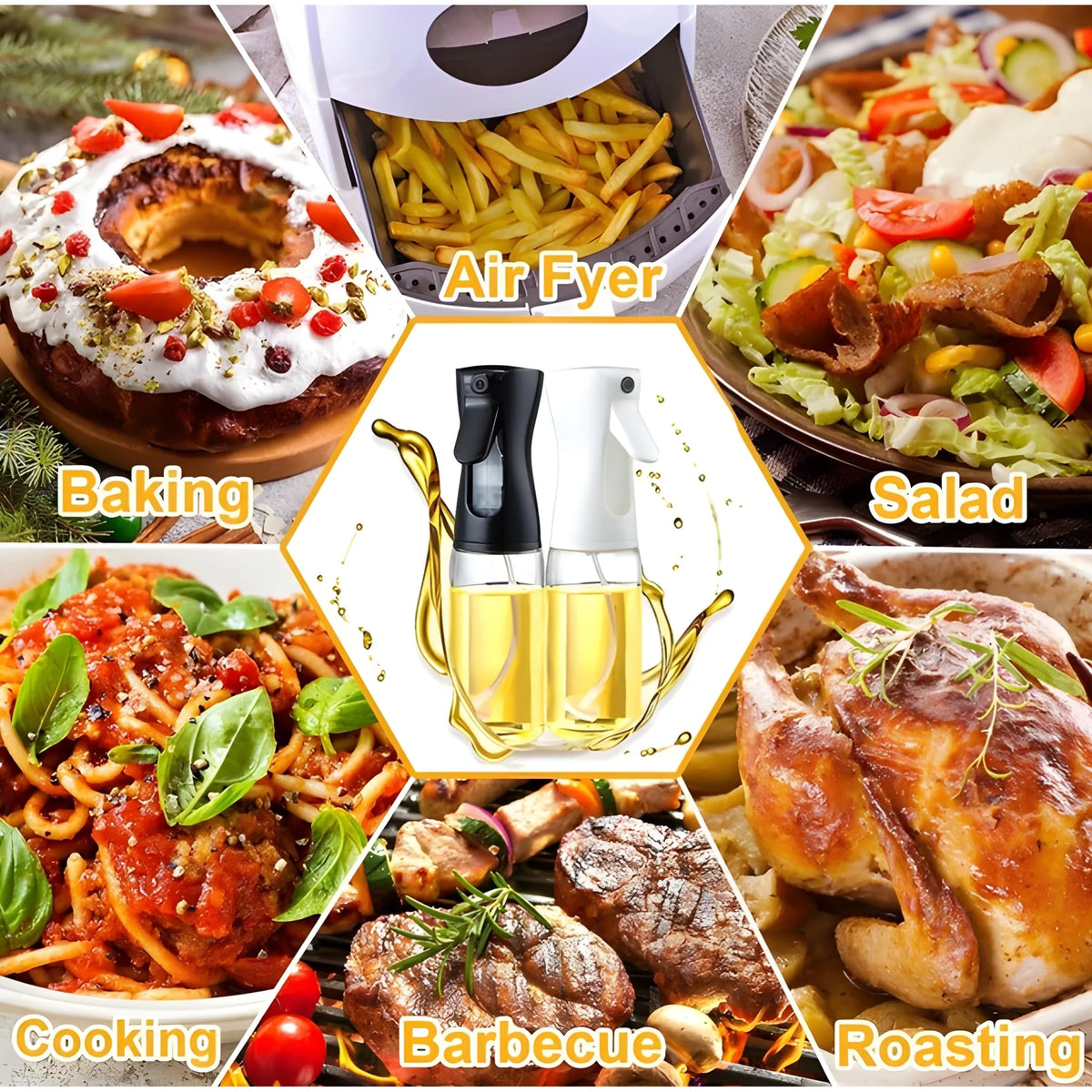 Crystal Essential Oil Sprayer for Cooking