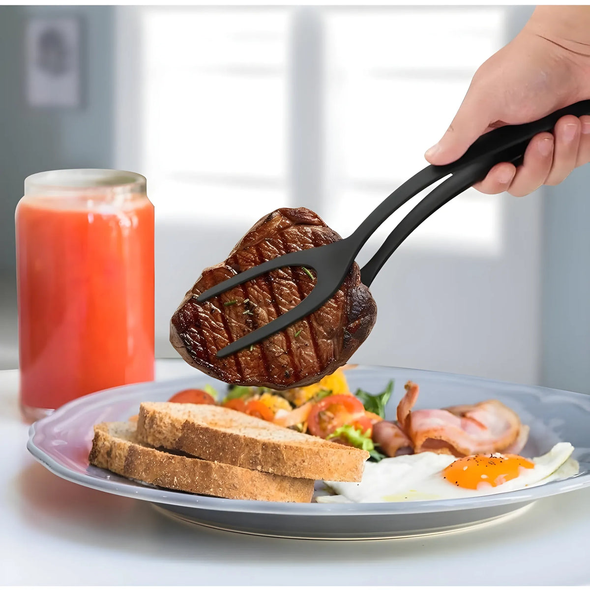 Prism Essential Silicone 2-In-1 Kitchen Spatula