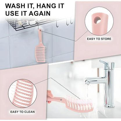 Prism Essential Plastic Detangling Hair Brush