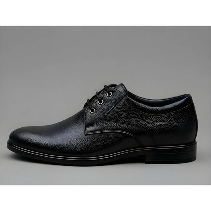 Onyx Men's Synthetic Leather Solid Lace-Up Formal Shoes