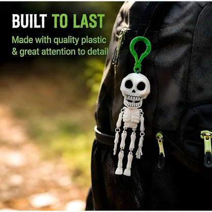 Pearl Essential Plastic Skeleton Keychain