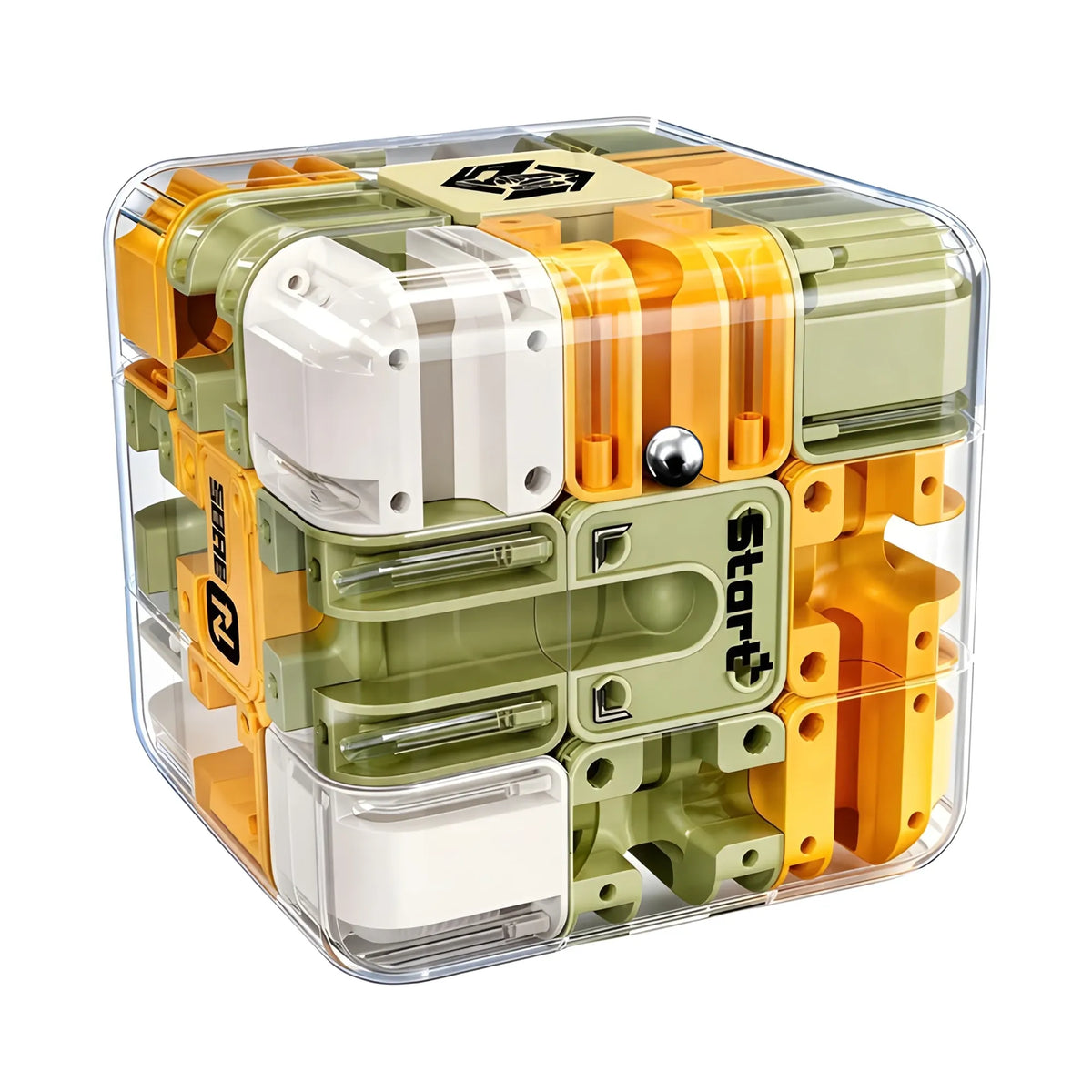 Crystal Essential Plastic Ball Rolling Cube