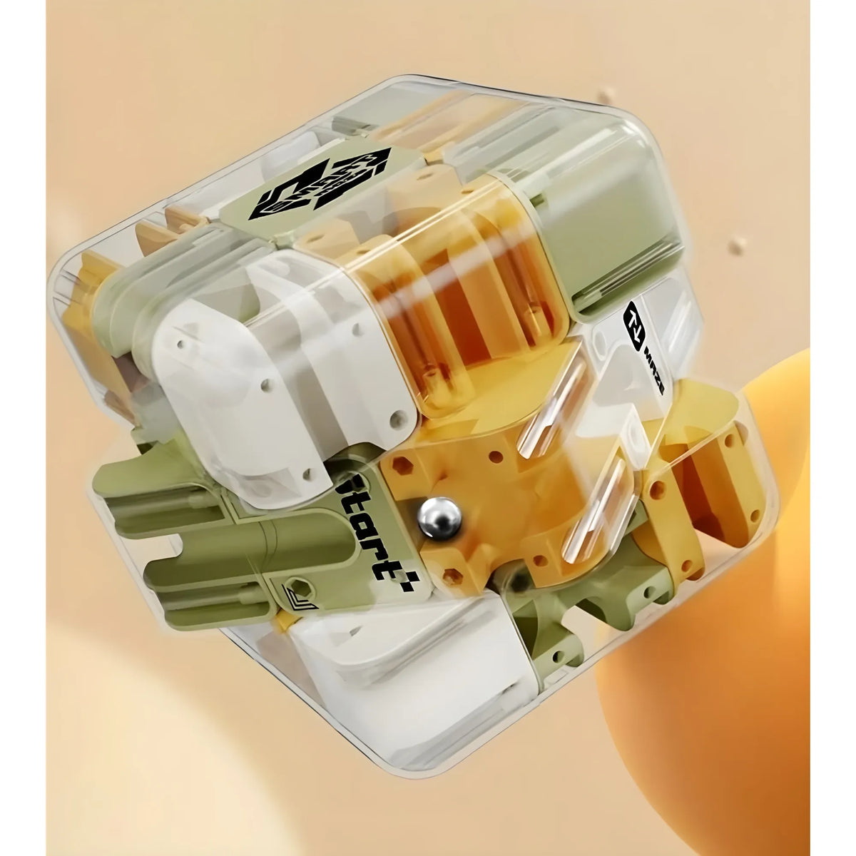 Crystal Essential Plastic Ball Rolling Cube