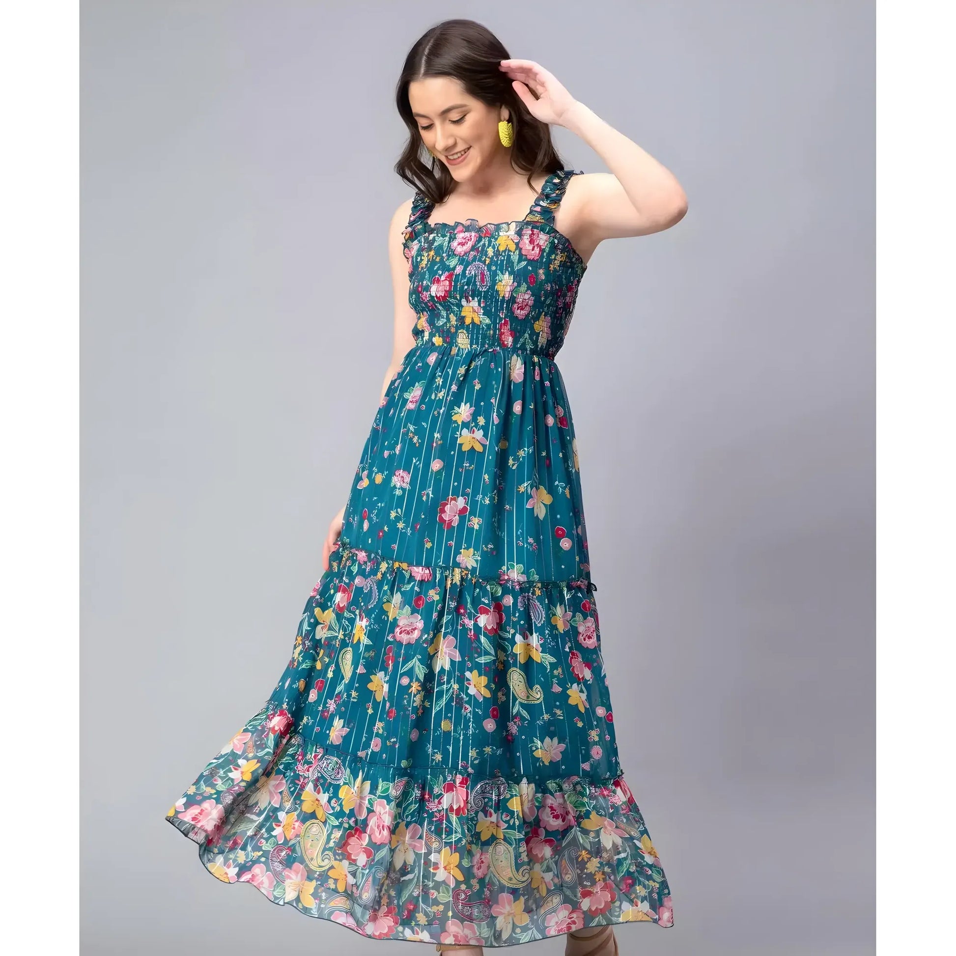 Aveline Floral Maxi Dress