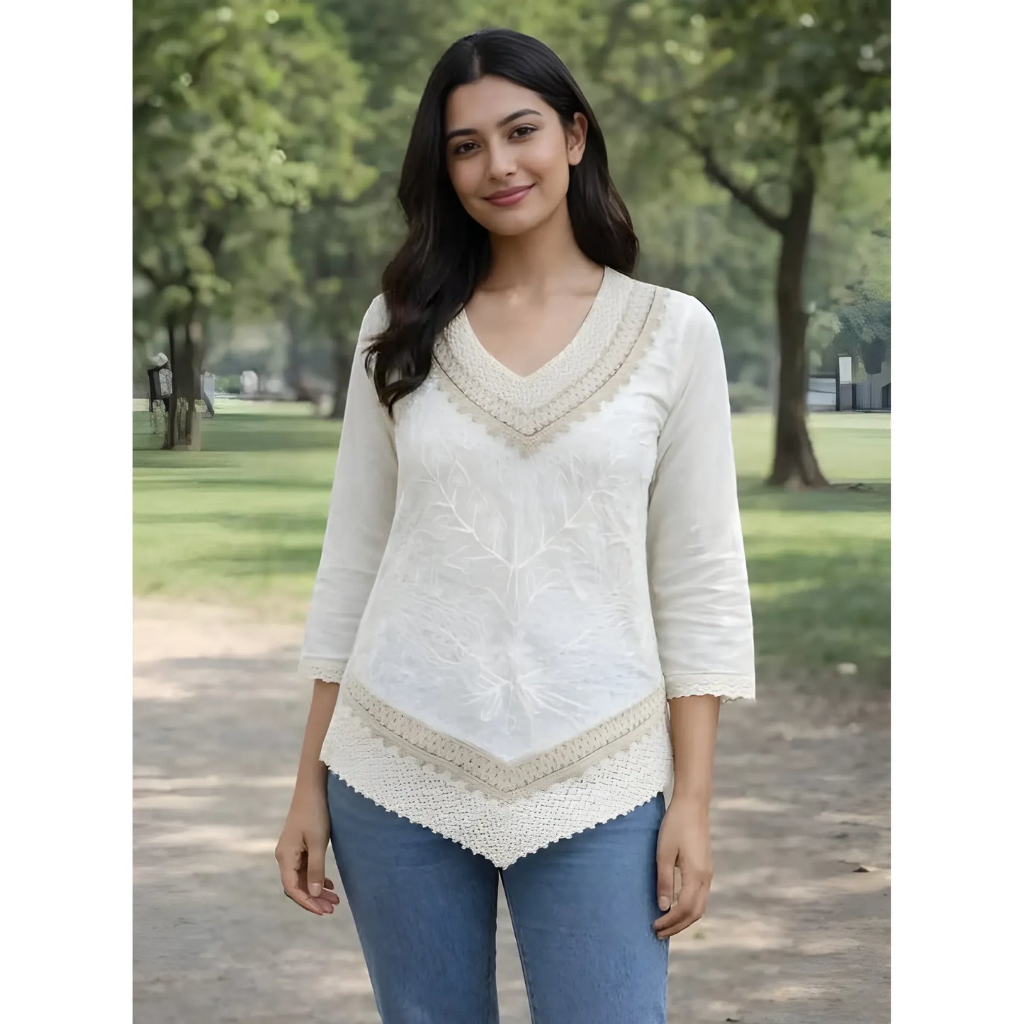 Dahlia Floral Tunic
