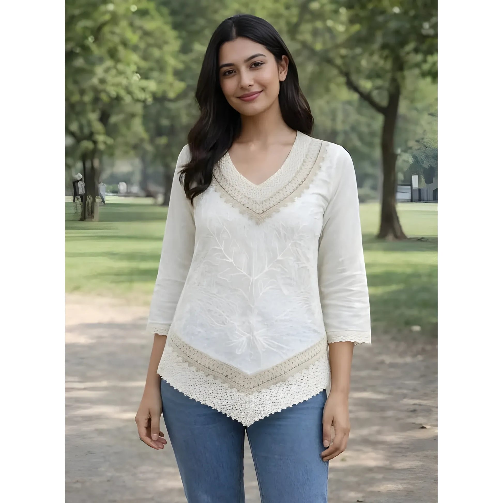 Dahlia Floral Tunic